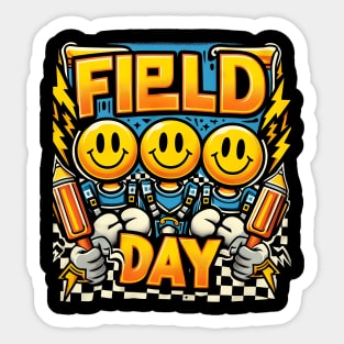 Field Day Field Day 2024 Checkered ,Game Day ,End of Year Teacher,Field Day Group Gift,Sports Day,Field Day Sticker